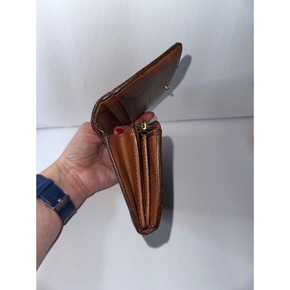 Louis Vuitton Monogram Porte Monnaie Tresor Wallet Authentic Vintage - Picture 14 of 16